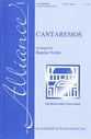 Cantaremos SATB choral sheet music cover